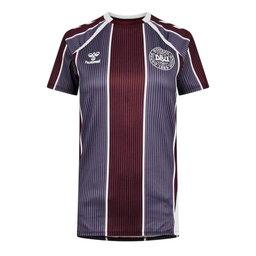 Hummel Womens/Ladies 2025 Denmark Football Shirt / Multicolored
